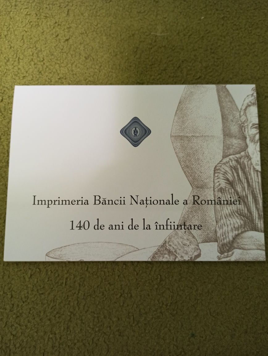 bancnotă 140 ani aniversară