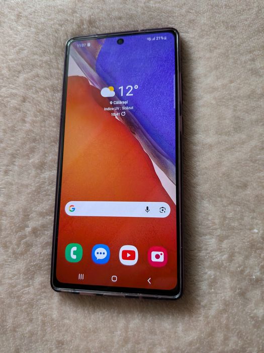 Samsung Note 20 5G școală on-line classrom proiecte scolare