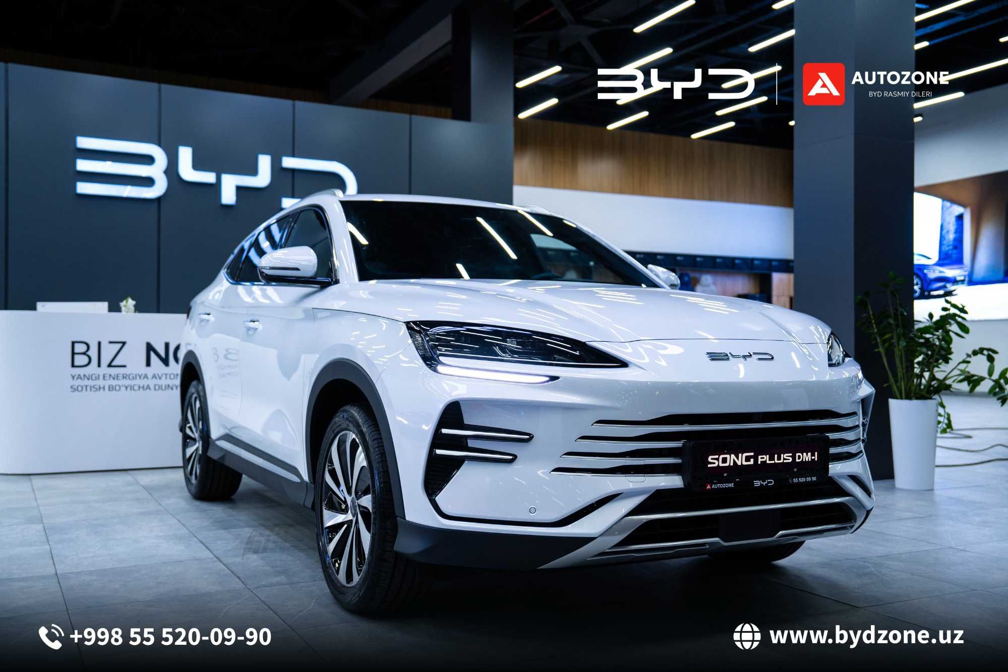 BYD SONG PLUS DM-i Champion (150km Flagship) Официальный дилер Фергана