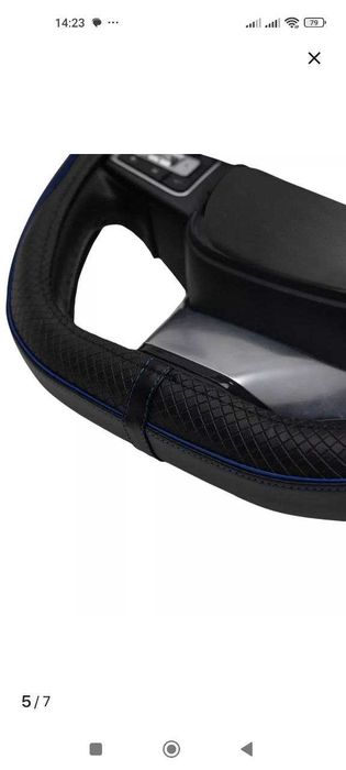 Чехол на руль (оплётка) BYD Song Plus 37-39 см.