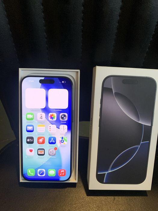 Iphone 16 Pro  256 гб black titsnium