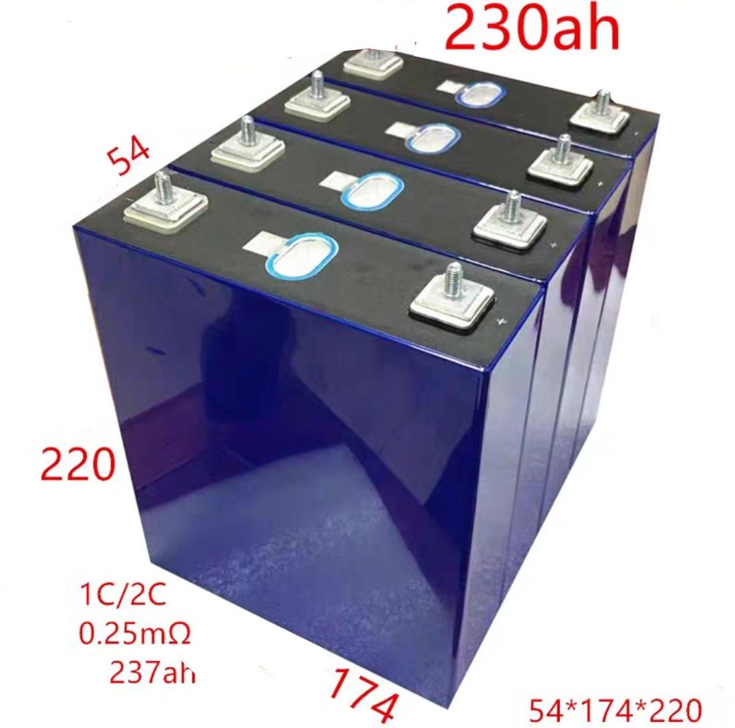 аккумулятор железофосфатный 12в 230а/ч лиферный тяговый LiFePo4