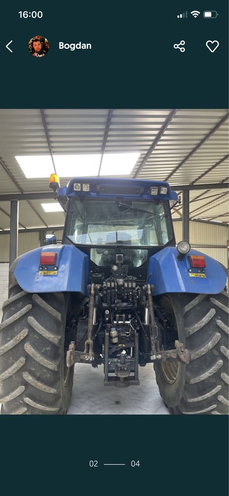 New holland tvt 190