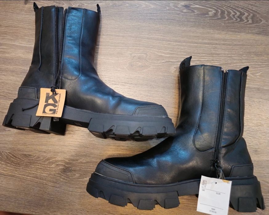 Ghete Kurt Geiger nou cu eticheta 44 piele
