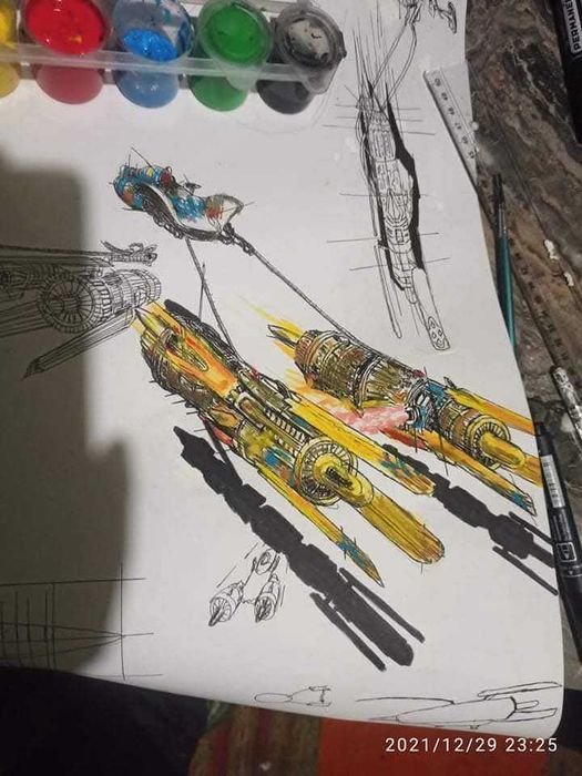 Плакат, фантастика.