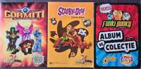 2 albume Chipicao colectie + 5 stickere fiecare: Scooby Doo, Gormiti