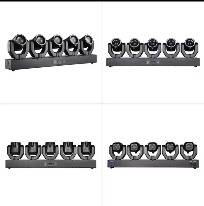 5 LED Moving-Head bar, 4in1, DMX, 180W, RGBW