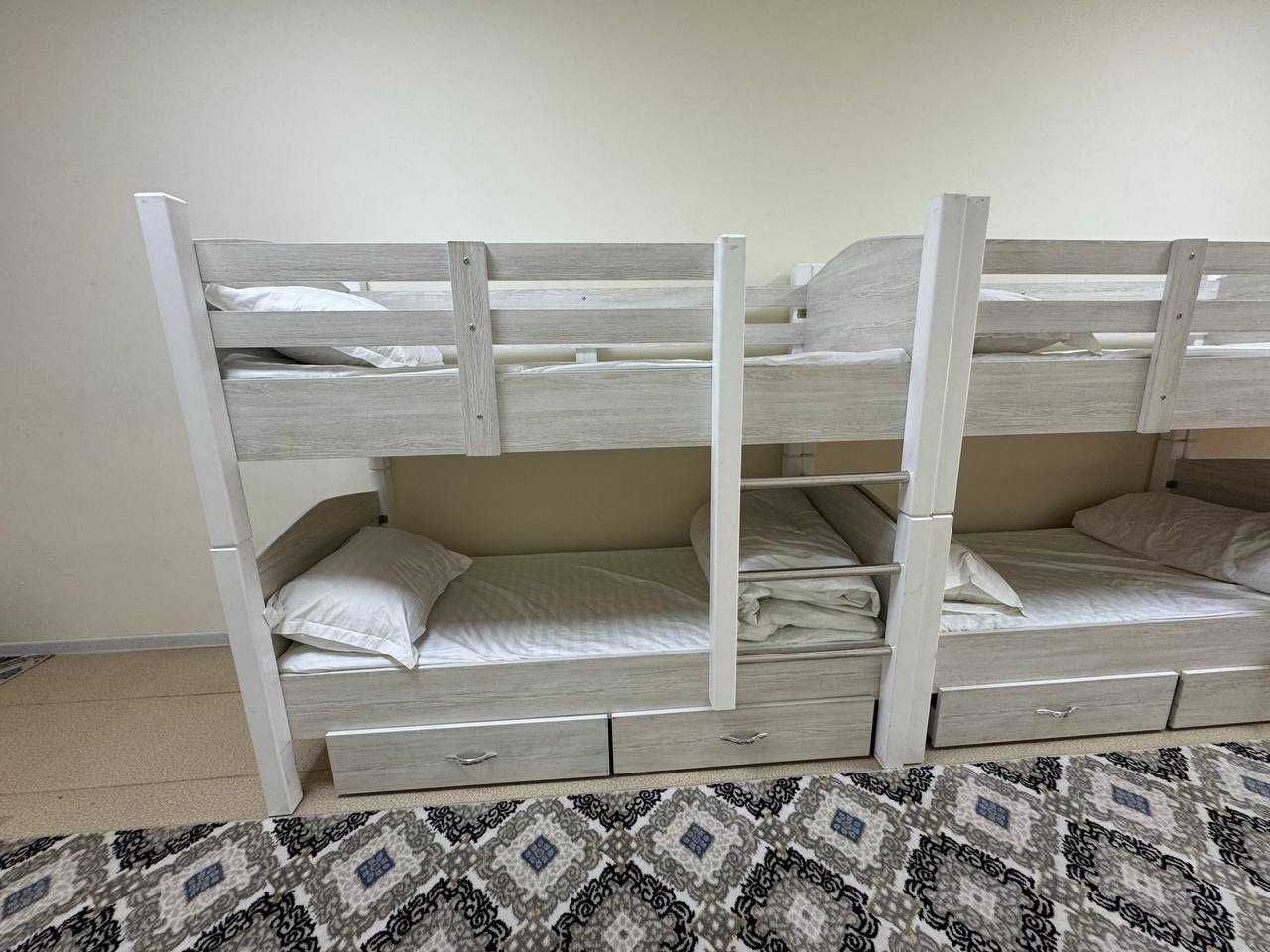Ikki etajli krovat+matras, двухъярусные кровати с матрасами