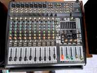 Mixer audio, cu amplificare 2- 600 w