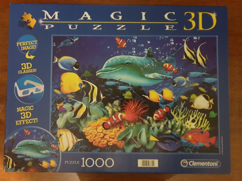 3D Пъзел 1000 части