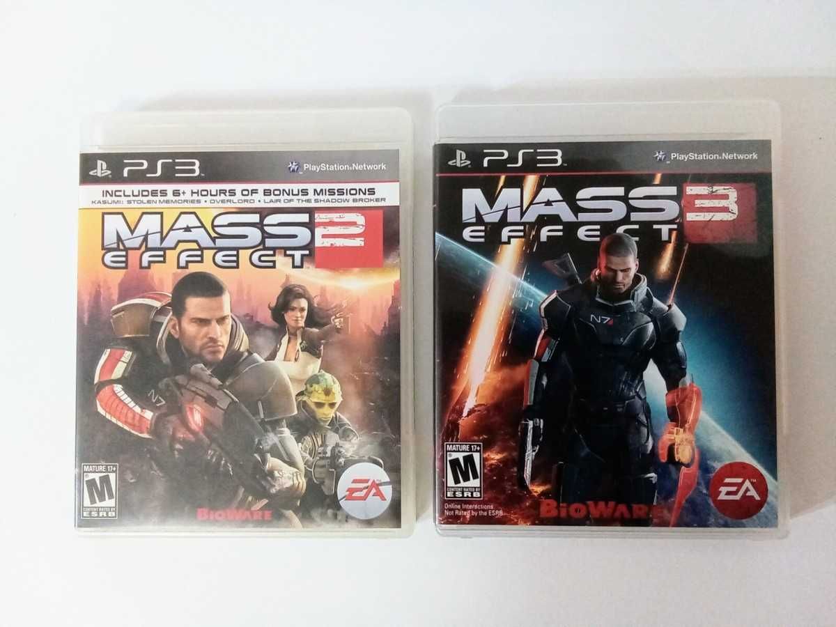 Mass Effect 2 и Mass Effect 3 PS3 Playstation 3 ПС3