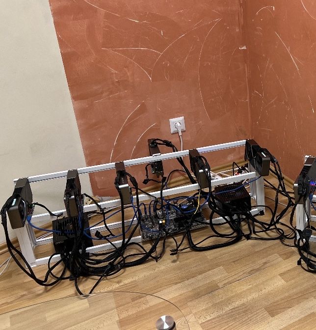 Mining Rig / ETH 580 mh