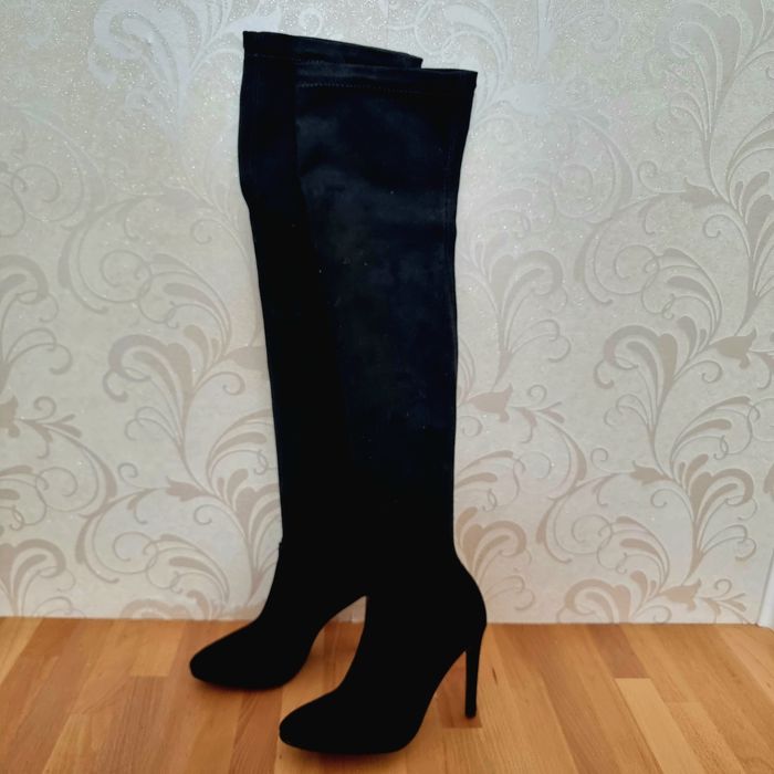 Cizme peste genunchi premium