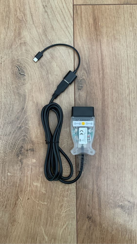 Tester/Diagnoza dedicata BMW/MINI cu Carly+ Cablu OTG USB C