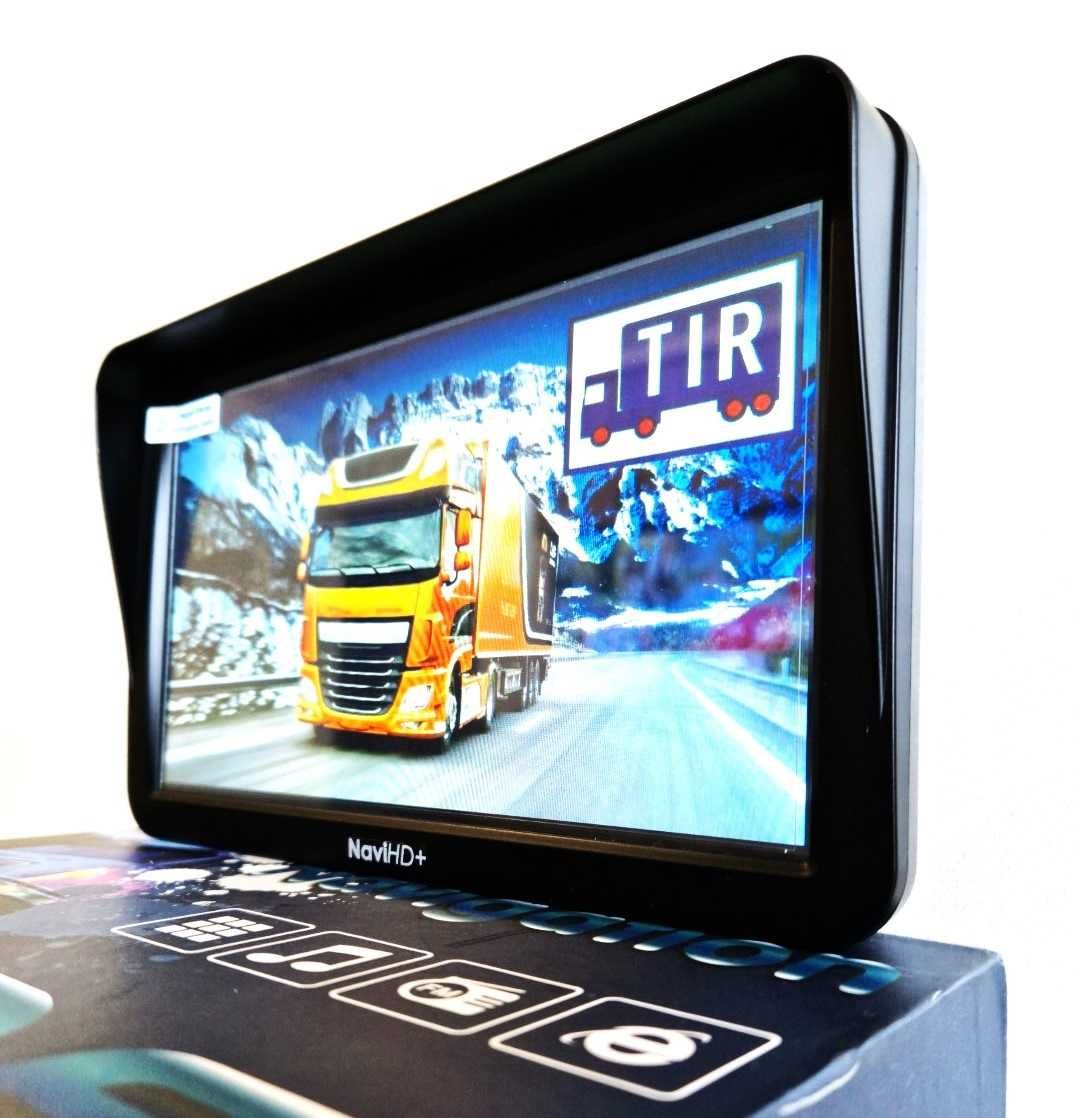 GPS NAVIGATOR -7"HD, Actualizat pt.Camion,Truck,TIR,3.5T. Modele NOI.