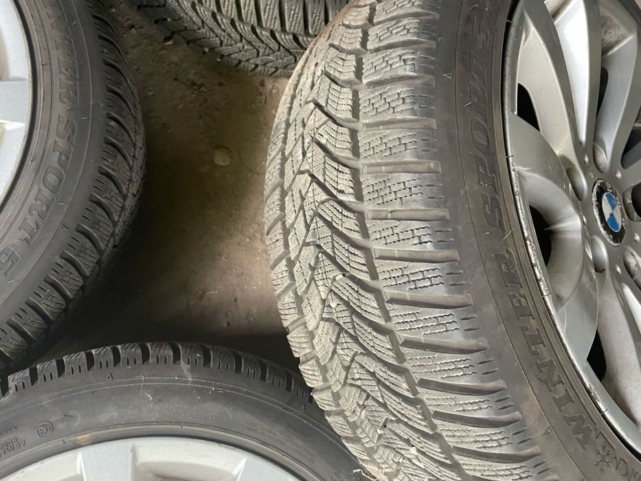 cauciucuri iarna Dunlop Winter Sport + jante Bmw