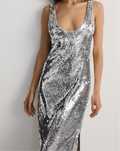Rochie maxi paiete