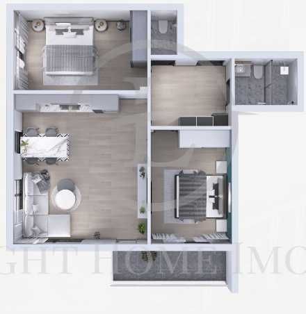 Продава се Тристаен апартамент в Пловдив, Остромила - 103 кв.м за 1353 €/кв.м - Снимка #4