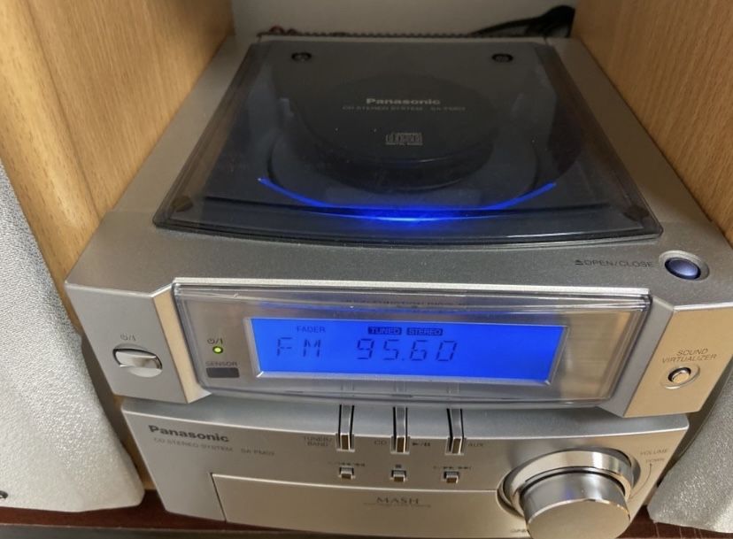 CD/Mini-Sistem audio cu boxe originale, Panasonic SA-PM03, impecabile