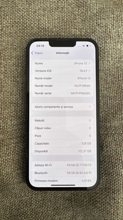 iPhone 13 128 GB Midnight