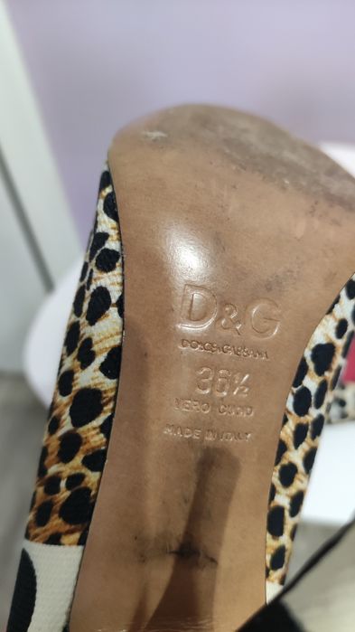 Оригинални дамски обувки с токчета Dolce & Gabbana