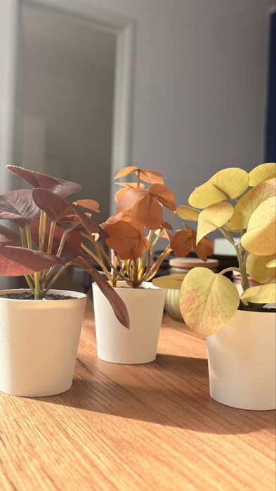 Set 3 Plante Decorative Artificiale – Tematica de Toamna “Ikea”