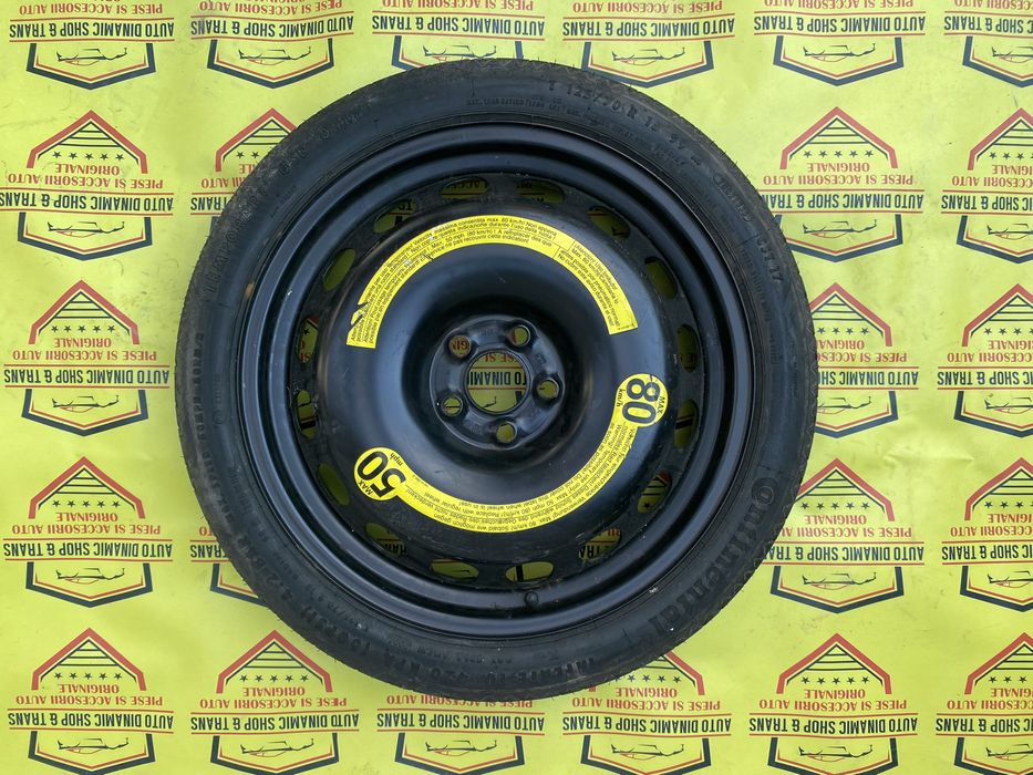 Roata rezerva slim 125/70/ R18 Seat Arona Skoda Kamiq  Vw Taigo 5X100