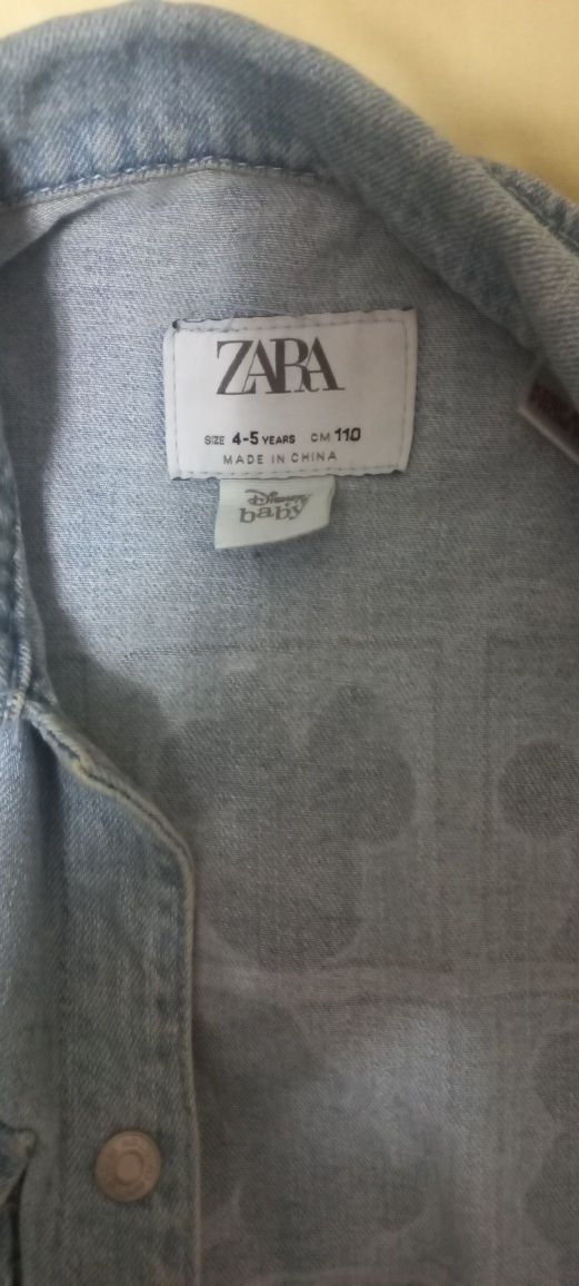 Рубашка Zara 4-5 лет. 110 см