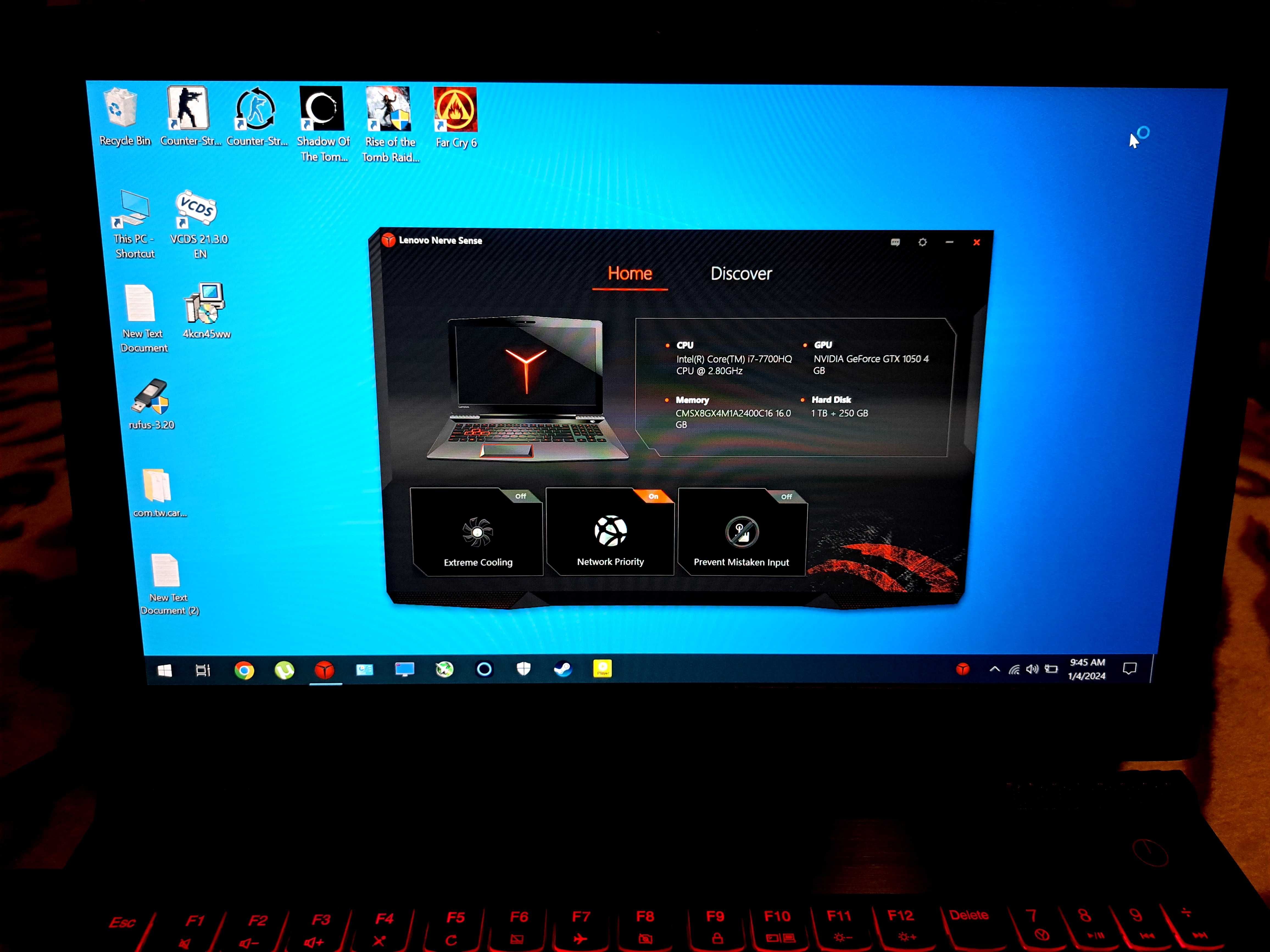 Laptop Gaming LENOVO LEGION Y520