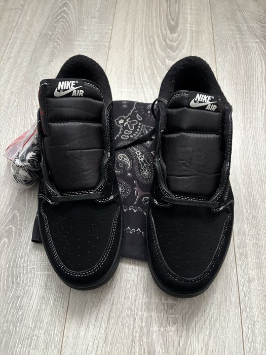 Jordan 1 Low Travis Scott Black Phantom