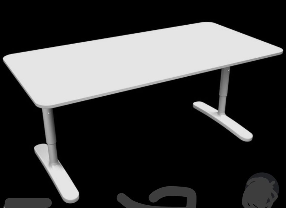 Birou IKEA Bekant alb utilizat 120x80 cm