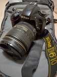 Nikon D610 cu blit si obiectiv, schimb cu Fujifilm