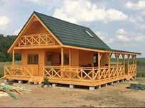 Cabane locuibile din lemn orice model dorit de client