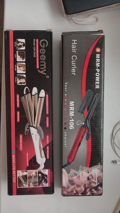 Продам плойки 2 шт, с насадками