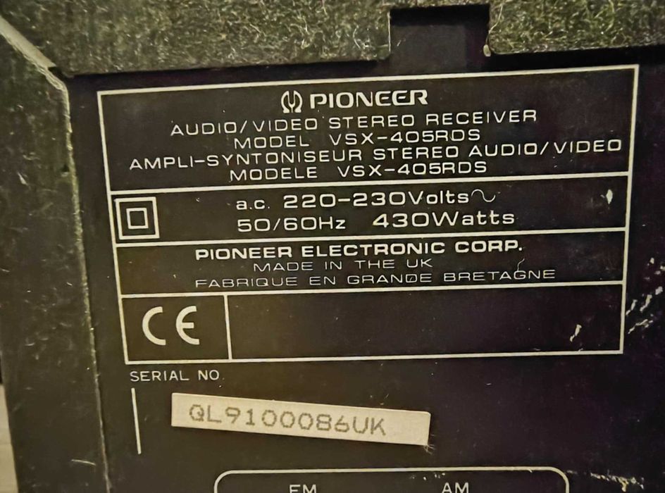 Amplificator Pioneer VSX-405RDS MK II 4x50w +CD-PD 7700(1 bit/dlc)