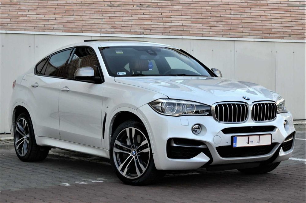 Bmw x6 m pachet alb perlat