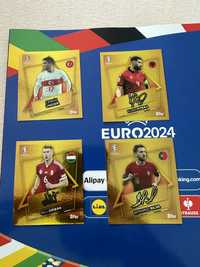 Sticker euro 2024 Gold