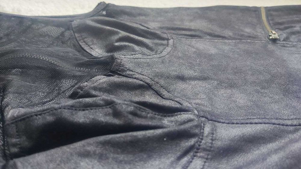 Кожена рокля на DEVIDED (by H&M)