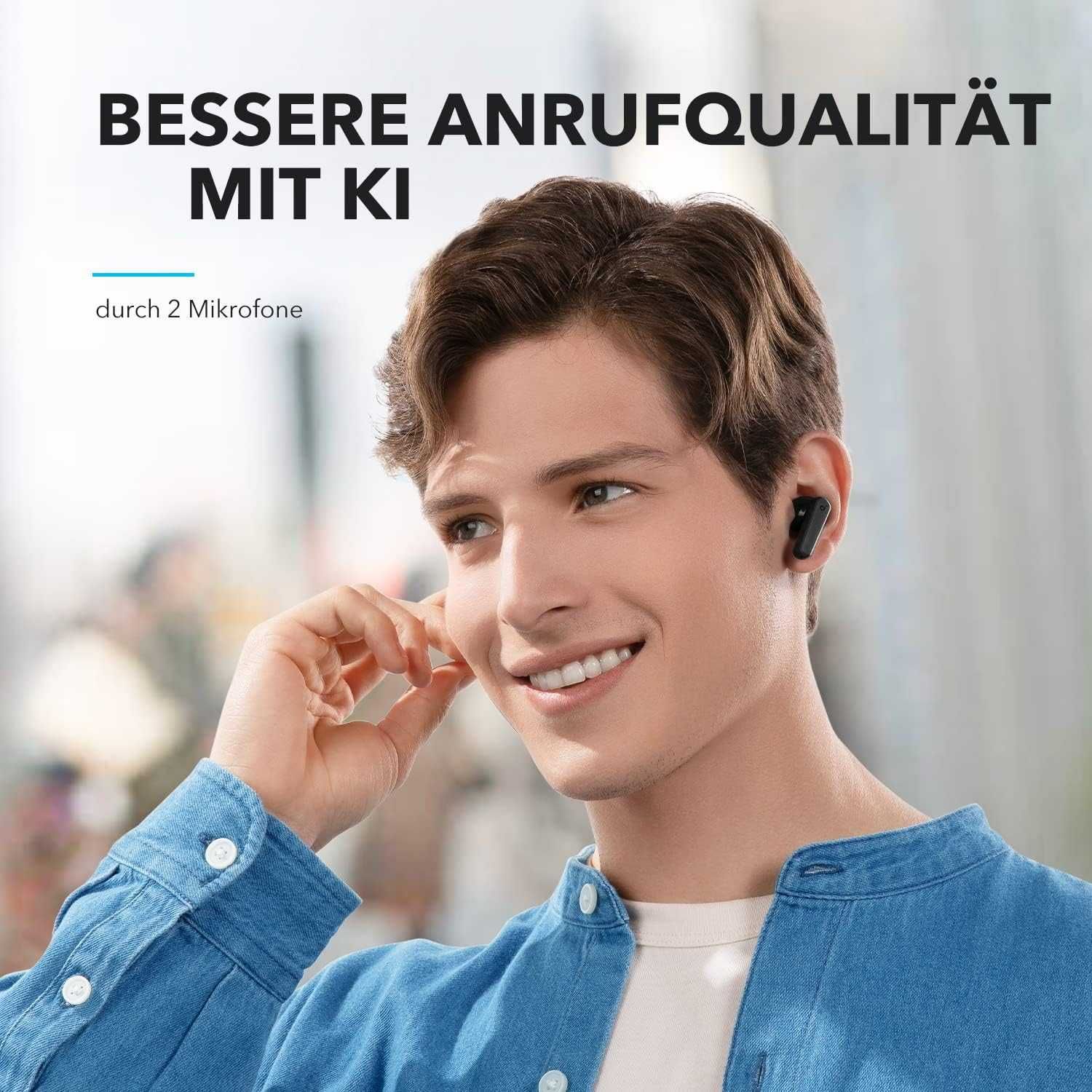 Чисто Нови Безжични Слушалки Anker Soundcore P20i TWS Bluetooth