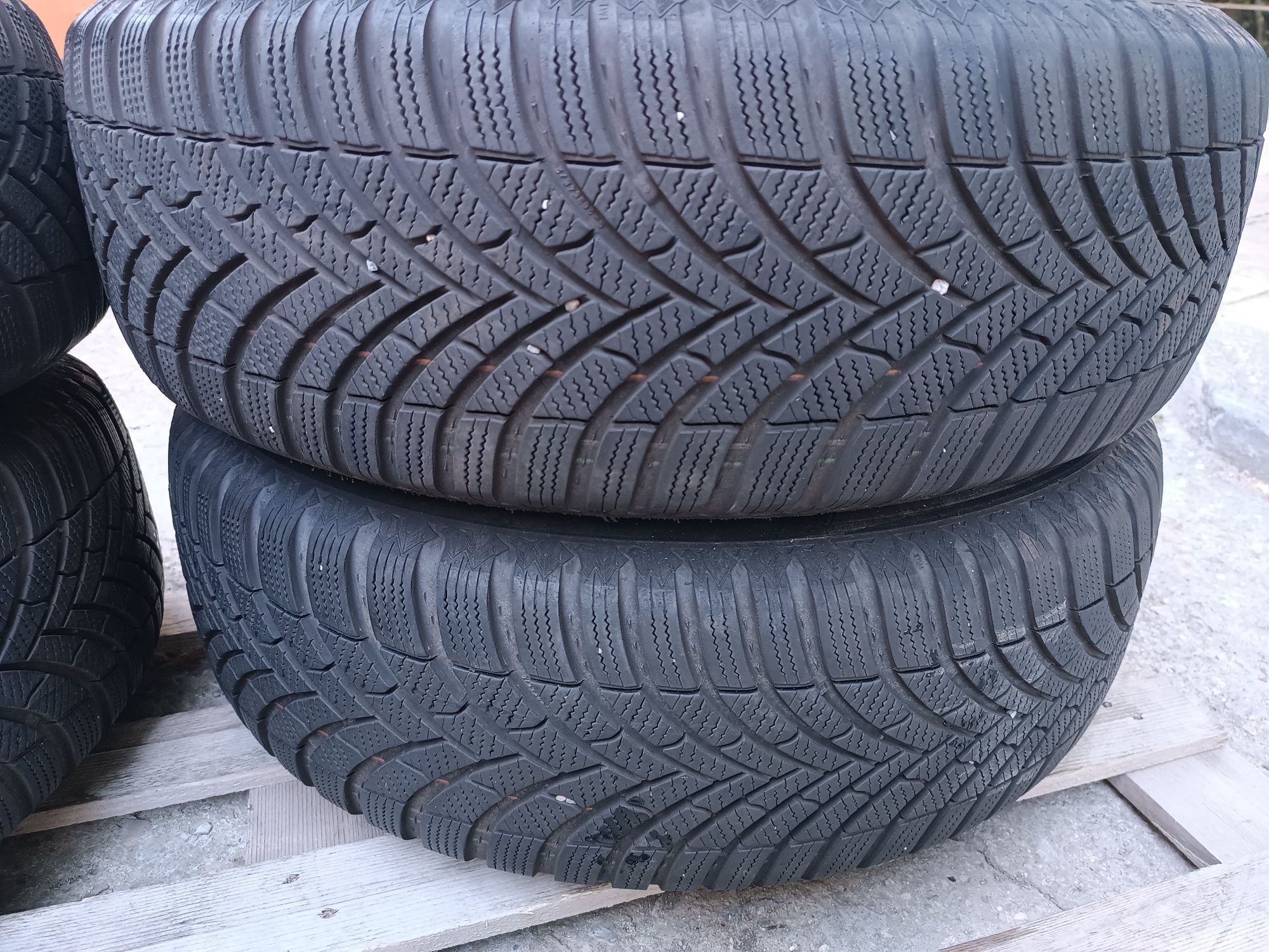 Лети джанти 17ки 5х114.3 Honda + зимни гуми 225/65/17 Semperit