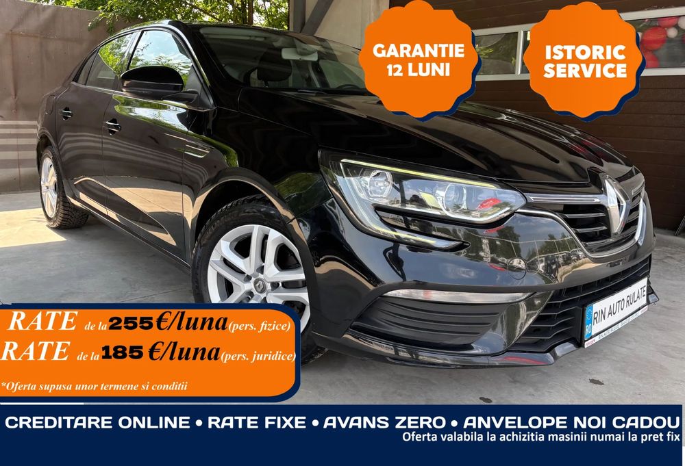 Renault Megane Berlina ~ Benzina 140 CP ~Posibilitate vanzare si in RATE ~ Credit TVA