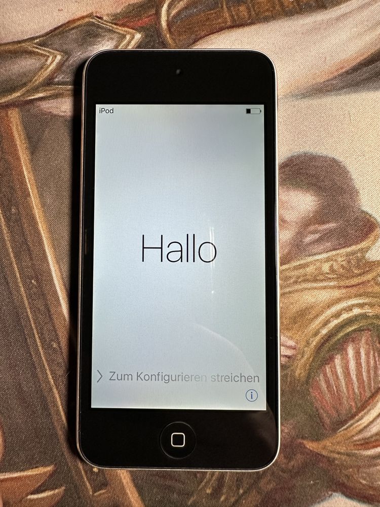iPod touch 5 генерация icloud