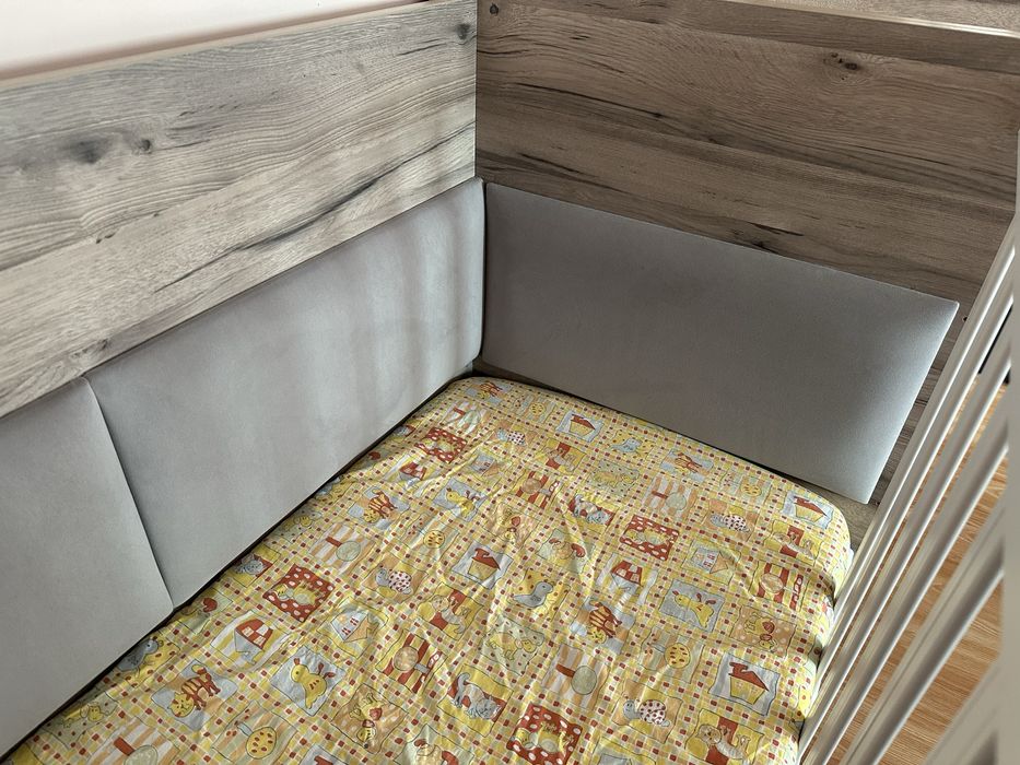 Детска кошара 3 в 1 с матрак