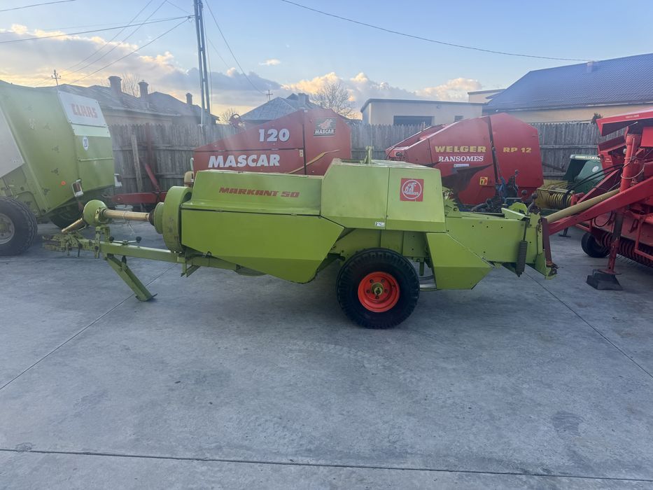 Presa baloti,baloti dreptunghiulari claas markant 50