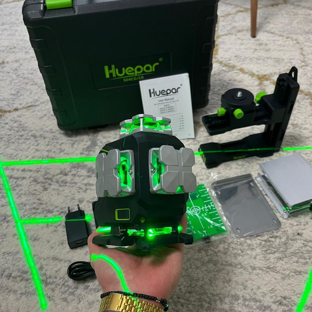 Laser Huepar S04CG 4D – 16 linii NOU