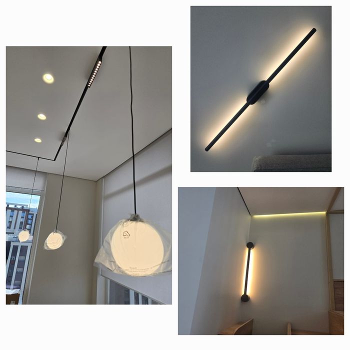 Светильники потолочные и настенные новые