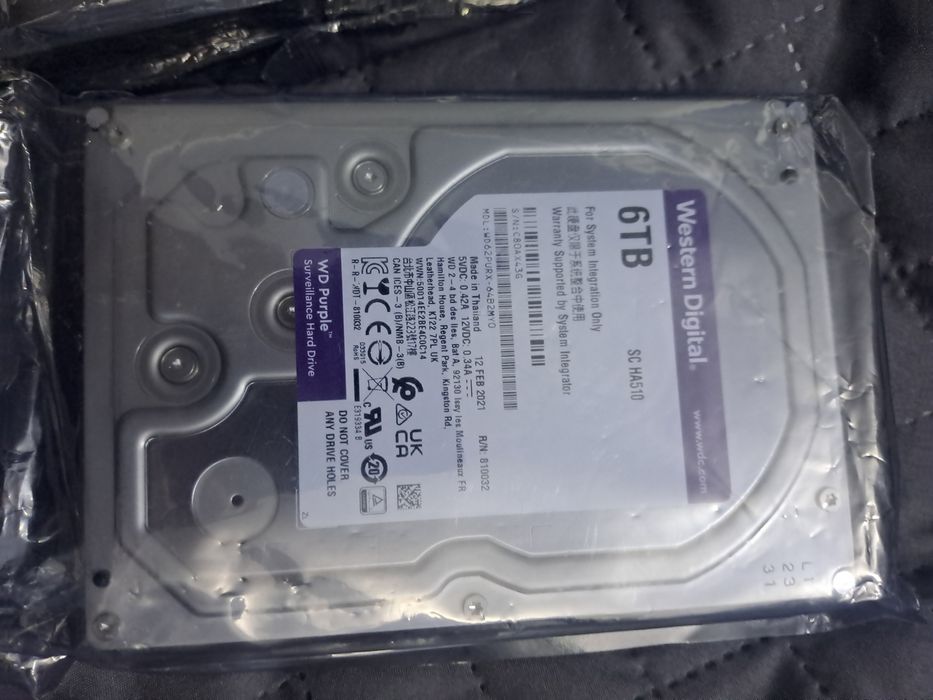 Жесткий диск 6 ТБ western digital