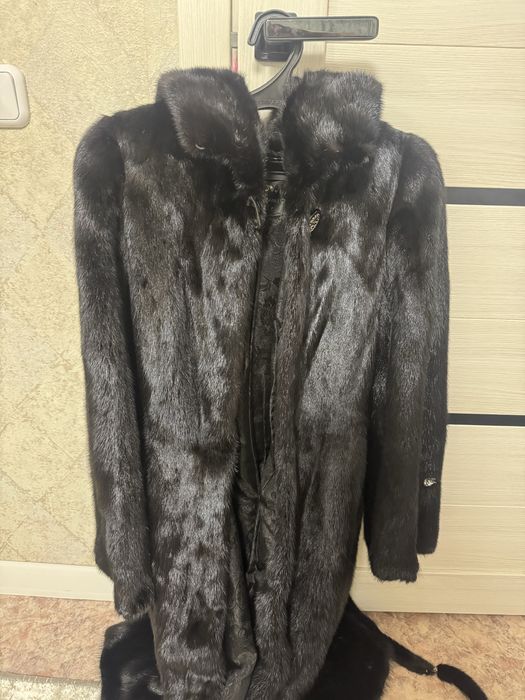 Норковая  шуба норковая шапка в подарок