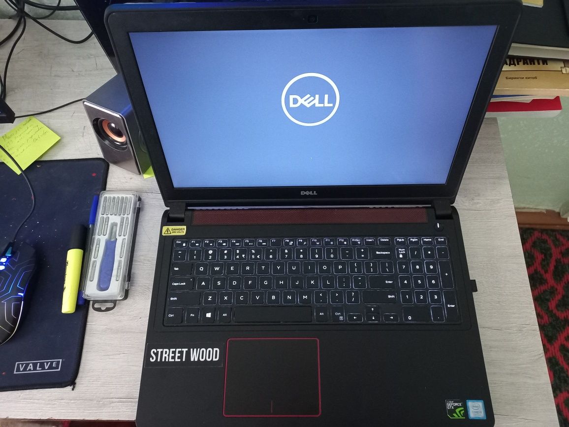 Gaming Dell Inspiron 5577, 1000TB HD, 256GB NvMe2, GTX1050 4GB,RAM24GB