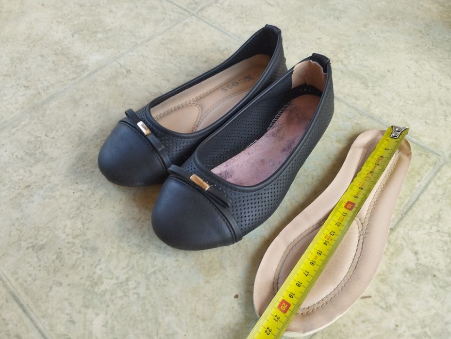 Балеринки от естествена кожа